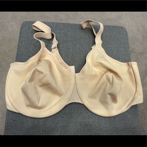 Wacoal cream bra. Size 42 DDD